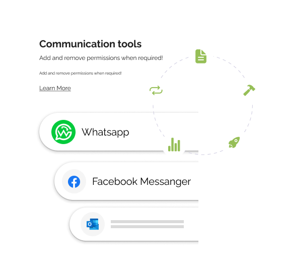 Collaboration suite – internal messaging, file sharing, conferencing.